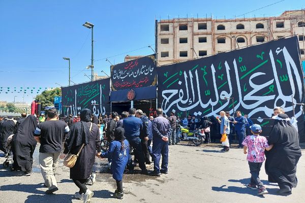 اجتماع بزرگ جاماندگان اربعین در مشهد 