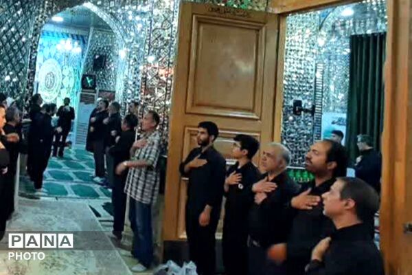 طنین “یا اباالفضل” در رواق‌های امامزاده عمادالدین؛ تجلی ارادت رباط‌کریمی‌ها در ظهر تاسوعا