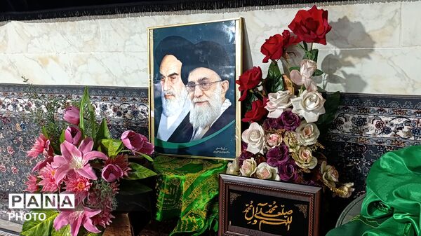 شور حسینی در مسجد امام رضا(ع) نظرآباد با قرائت دعای توسل و زیارت عاشورا 