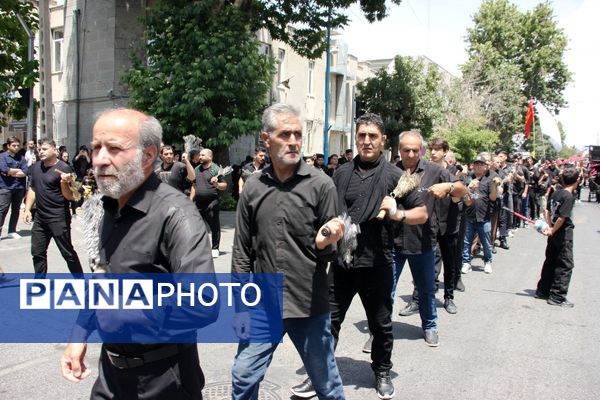 عزاداری مردم سلماس در سومین روز شهادت امام حسین (ع)