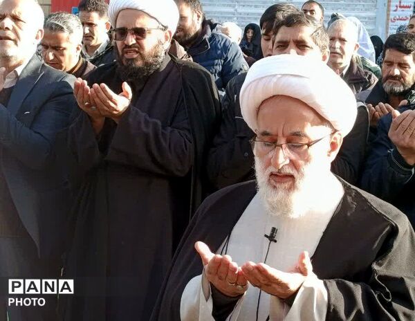برپایی نماز عید سعید فطر در مشکین دشت  کرج 