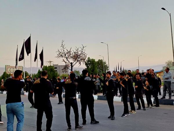 عزاداری جوانان در روز  رحلت نبی اکرم اسلام و امام حسن مجتبی (ع)