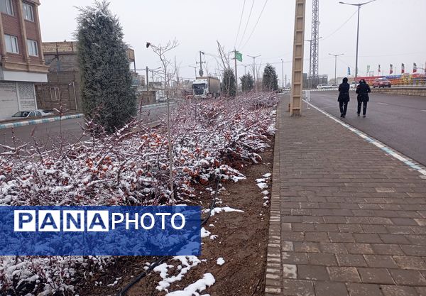 بارش دل‌انگیز برف‌ در اولین روزهای بهمن ماه