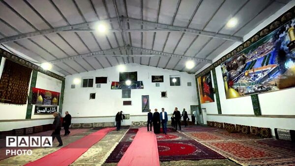 بازدید امام جمعه کاشمر از هیأت حسینی روستای جردوی