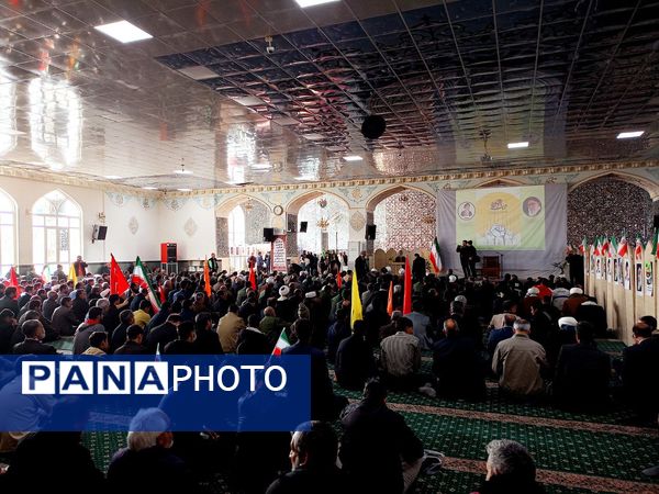 مراسم بزرگداشت یوم‌الله ۹ دی در کاشمر