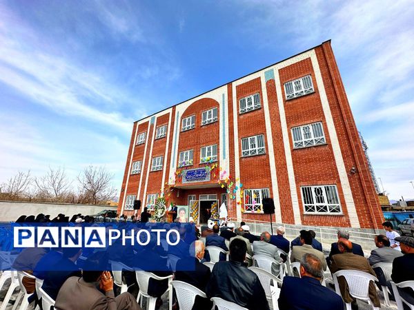 افتتاح مدرسه مرحوم نساجیان در کاشمر