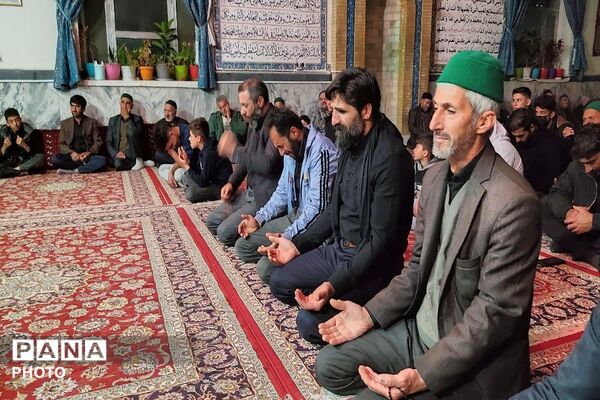 مراسم شهادت قائد امت در شهر بار نیشابور