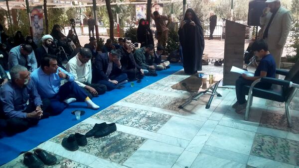 مراسم بزرگداشت شهید مدافع حرم «مهدی طهماسبی»