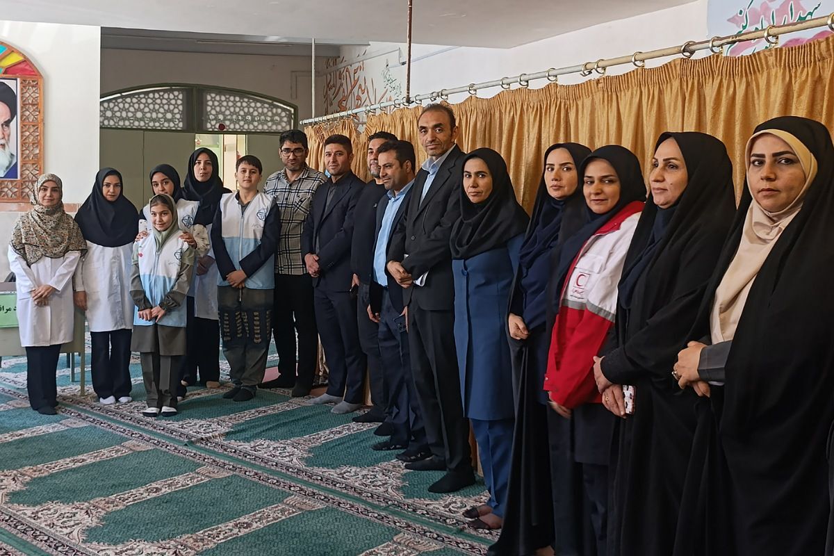 ایستگاه سلامت و آموزش بهداشت در بهارستان‌دو