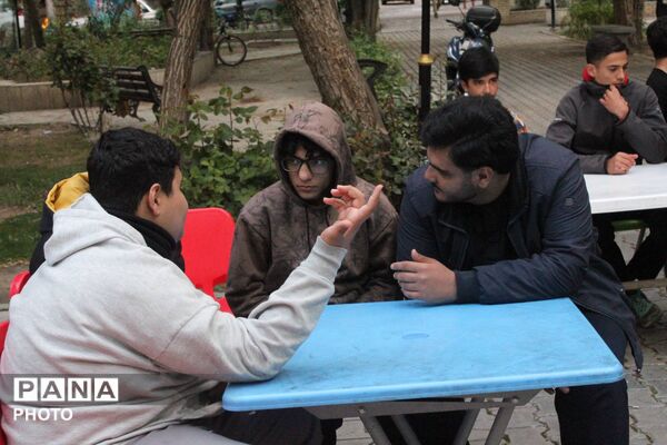 پاتوق نوجوان مبارز پسران نوجوان شهرستان بجنورد