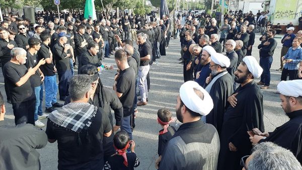 مراسم عزاداران تاسوعای حسینی در اشتهارد 