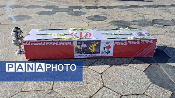 تشییع جانباز شهید دکتر موسی میرشکار در مشهد