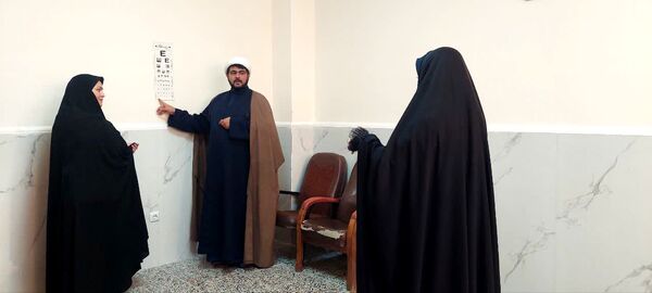 افتتاح اتاق بهداشت در دبیرستان نسرین عرب ساوه