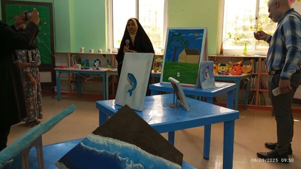 اختتامیه کلاس‌های تابستانی کانون پرورش فکری فین 
