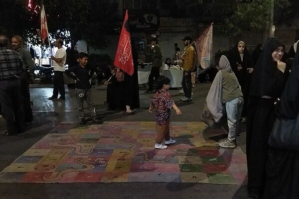موکب های ویژه کودکان در شب صد هفتاد و دوم 