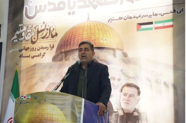 برگزاری راهپیمایی روز قدس در میاندورود 