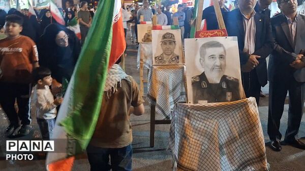  تجدید میثاق با رهبری و تأکید بر خون‌خواهی شهدای مقاومت در پلدختر