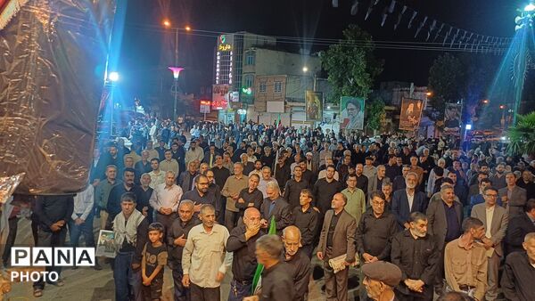 حماسه ای دیگر از مردم کوهدشت در اجتماعات شبانه 