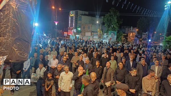 حماسه ای دیگر از مردم کوهدشت در اجتماعات شبانه 