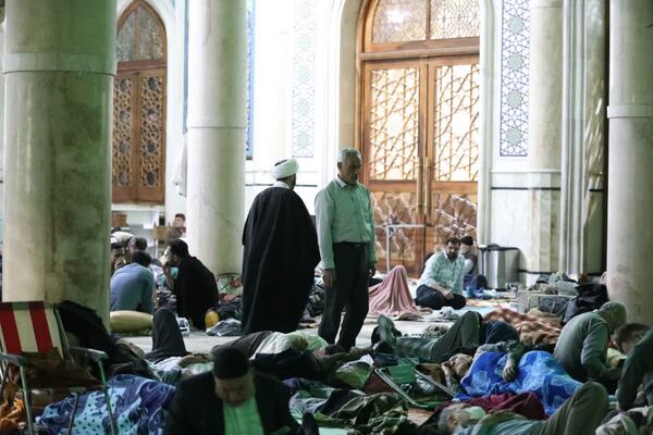 مراسم اعتکاف دانش آموزی در مسجد اعظم و مصلای قدس قم