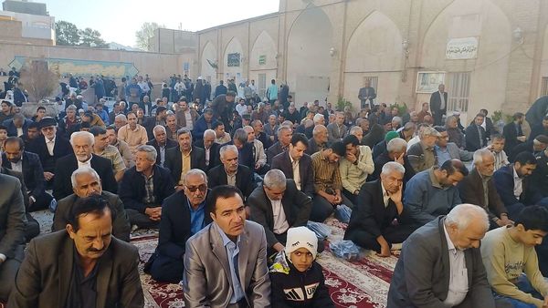 برگزاری نماز عید سعید فطر در خلیل آباد