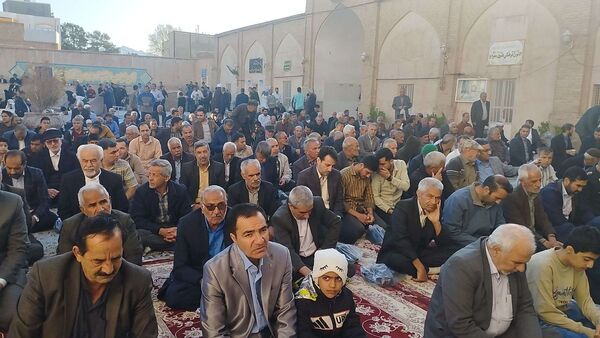 برگزاری نماز عید سعید فطر در خلیل آباد