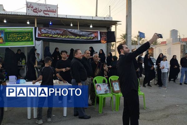 پیاده‌روی امام رضا (ع) در سعدآباد