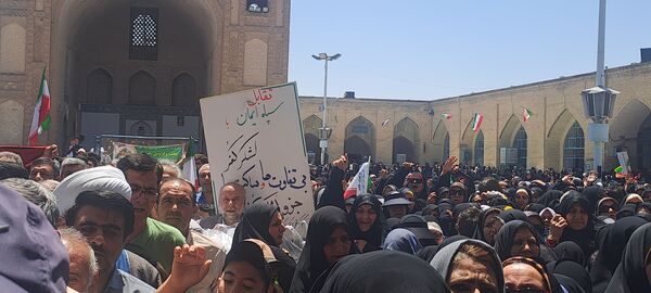 راهپیمایی جمعه خشم و نصر در نیشابور 