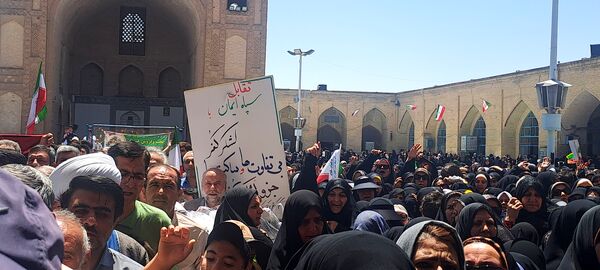 راهپیمایی جمعه خشم و نصر در نیشابور 