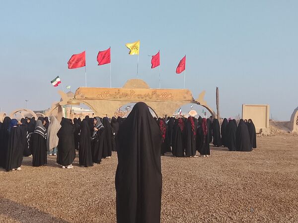 بازدید دانش آموزان خادم الشهدا از شلمچه