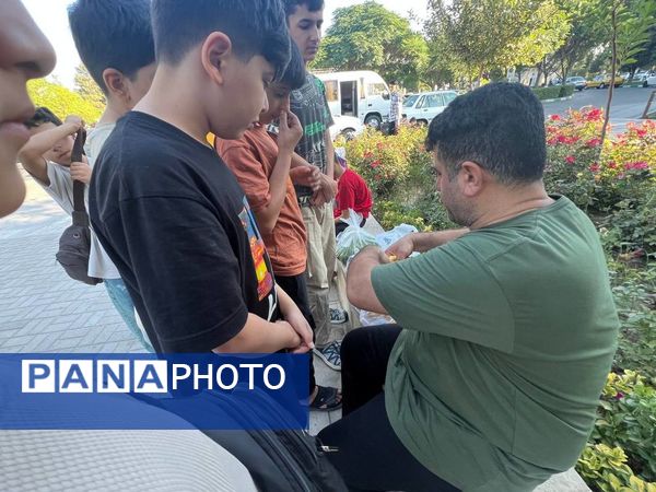 اردوی تابستانی مشهد مقدس دبیرستان پیشتازان جم