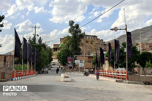 شهر بار، رنگ بوی محرم گرفت برای خون خدا