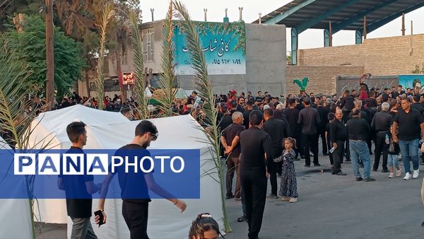 برپایی هیئت عزاداری بمناسبت عاشورای حسینی در شهرستان خلیل آباد