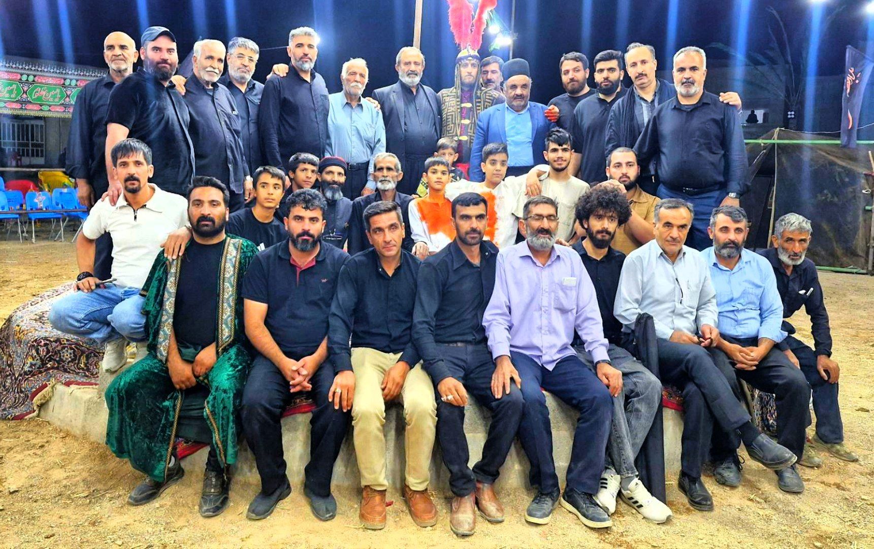 گروه تعزیه‌خوانی شهر چلیچه خوش درخشید