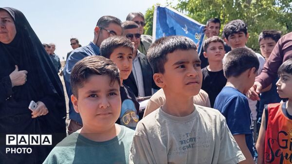 حضور شکوهمند مردم دهگلان در پیاده‌روی جاماندگان اربعین
