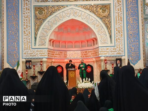 در حریم کوچکترین سرباز کربلا