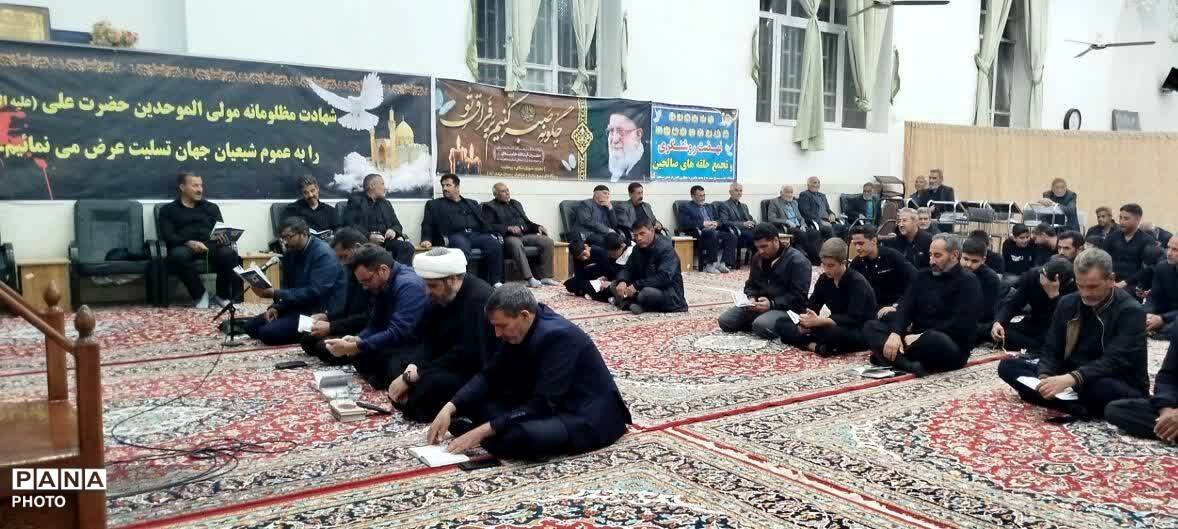 مراسم شب احیای بیست و سوم و شب قدر روستای مهدی آباد خلیل آباد 
