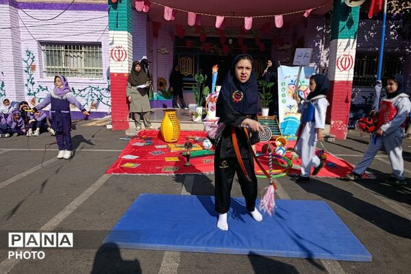 افتتاحیه المپیاد ورزشی درون مدرسه‌ای در بهارستان دو
