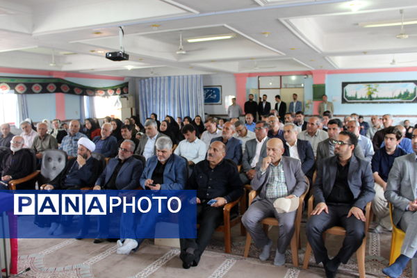 مراسم تودیع و معارفه رئیس جدید آموزش و پرورش بندپی شرقی