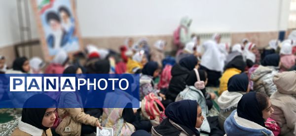 قرائت دعای توسل در آموزشگاه شهید رزمی خلیل آباد 