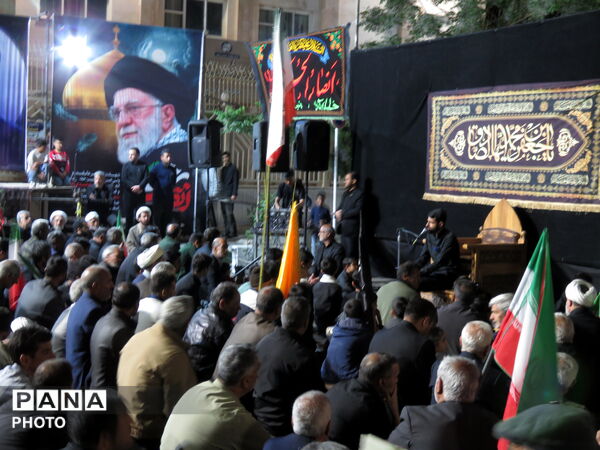 خروش مردم  خلیل آباد در حمایت از رزمندگان اسلام