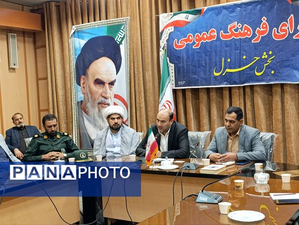 بررسی وضعیت اوقات فراغت و امکانات ورزشی در جلسه شورای فرهنگ عمومی بخش خزل با حضور نماینده نثاری