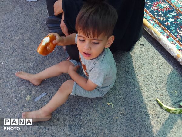 حضور پررنگ کودکان و نوجوانان در کاروان زیارتی پیاده
