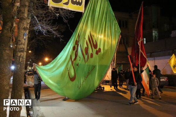اشک و ارادت در کوچه و خیابان‌های اسدآباد
