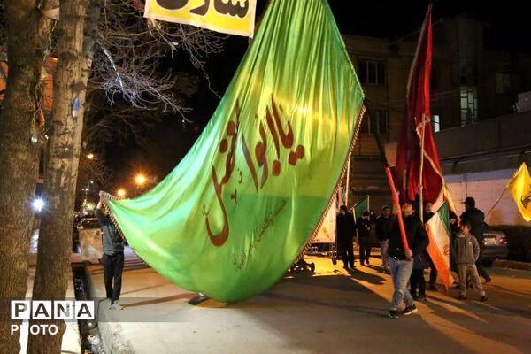 اشک و ارادت در کوچه و خیابان‌های اسدآباد