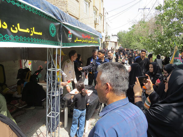مراسم اربعین حسینی در بجنورد 