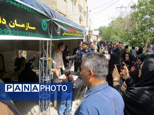 مراسم اربعین حسینی در بجنورد 