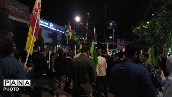 هشتاد و پنجمین شب از شب های مقاومت نیشابور در قاب پانا 