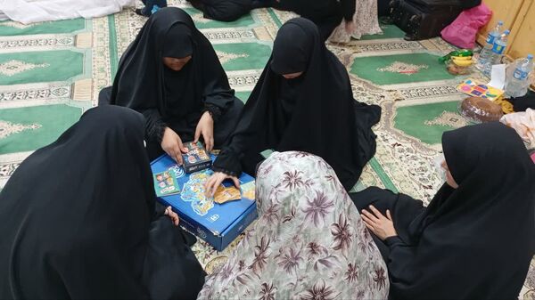 پیوند معنوی دانش آموزان و ایرانمون در اعتکاف
