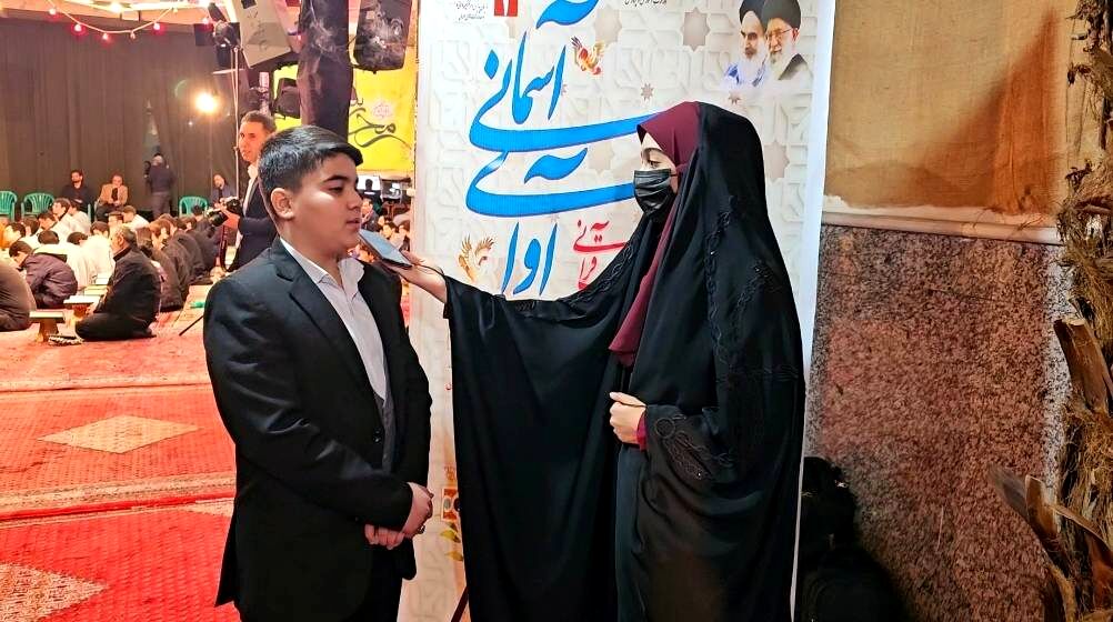 رویداد قرآنی آوای آسمانی در دبیرستان پیام غدیر تهران